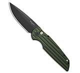 Image of Pro-Tech Knives Pro-Tech Tactical Response TR-3 Automatic Knife Grooved Green Al 3.5 DLC 3E08F58E