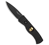 Image of Pro-Tech Knives TR-2 L.E. Gold Skull SWAT Tactical Response 3.00in Automatic Folding Knife
