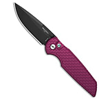 Image of Pro-Tech Knives Pro-Tech TR-3 Integrity Button Lock Knife Purple Relic Aluminum 3.5 DLC 4D97A5BC