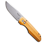 Image of Pro-Tech Knives Vero Engineering + Pro-Tech Synapse Auto Knife Natural Linen Micarta 3.5 SW 1076A09F