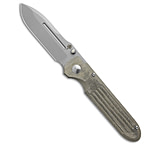 Image of Prometheus Design Werx Invictus Frame Lock Knife Ti/OD Green Micarta 3.5 BB 61DC3F3B
