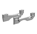 Image of PullRite 2766 Isr Series 20K Custom Mounting Kit 2017 2019 Ford F250 &amp; F350 Trucks With Aluminum Bed