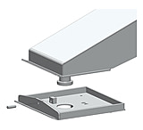 Image of PullRite Quick Connect Capture Plate 5Th Airborne/Rota Flex/Road Armor 13 5/8"