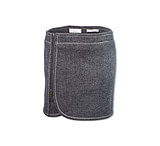 Image of Purnell Herringbone Wool Zip Skirt - Womens