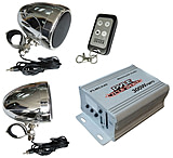 Image of Pyle Motorcycle/ATV Mp3 Amplifier Weatherproof FM Radio 150W Max