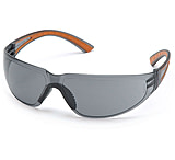 Image of Pyramex Cortez Safety Glasses - Gray Lens, Orange Temples Frame