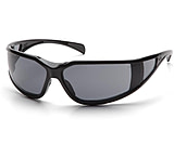 Image of Pyramex Exeter Safety Glasses - Gray Anti-Fog Lens, Glossy Black Frame