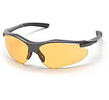 Image of Pyramex Fortress Safety Eyewear - Mango Lens, Gray Frame