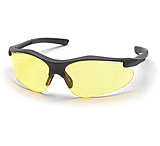 Image of Pyramex Fortress Safety Glasses - Amber Lens, Black Frame