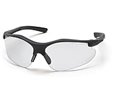 Image of Pyramex Fortress Safety Glasses - Clear Lens, Black Frame
