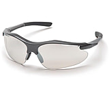 Image of Pyramex Fortress Safety Glasses - Indoor/Outdoor Mirror Lens, Gray Frame