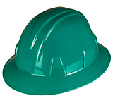 Image of Pyramex Full Brim 6 Point Ratchet Suspension Hard Hat, - Green