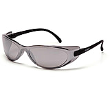 Image of Pyramex GT 2000 Safety Eyewear - Silver Mirror Lens, Black Temples Frame