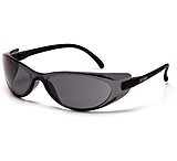Image of Pyramex GT 2000 Safety Glasses - Gray Lens, Black Temples Frame