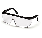 Image of Pyramex Integra Safety Glasses - Black-Ratchet Frame, Clear Lens
