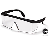 Image of Pyramex Integra Safety Glasses - Clear Anti-Fog Lens, Black Frame