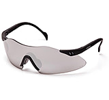 Image of Pyramex Intrepid Safety Glasses - Silver Mirror Lens, Black Frame