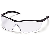Image of Pyramex Mayan Safety Glasses - Clear Lens, Black Frame