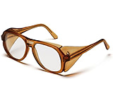 Image of Pyramex Monitor Safety Glasses - Clear Lens, Caramel Frame