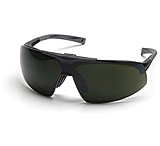 Image of Pyramex Onix Plus Safety Eyewear - Clear Anti-Fog Bottom Lens/ 5.0 IR Filter Flip Lens Lens, Black Frame