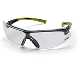 Image of Pyramex Onix Safety Glasses - Clear Lens, Hi Vis Green Frame