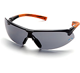 Image of Pyramex Onix Safety Glasses - Gray Lens, Orange Frame