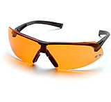 Image of Pyramex Onix Safety Glasses - Orange Lens, Black Frame