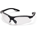 Image of Pyramex Presidente Safety Glasses - Clear Lens, Black Frame
