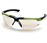 Image of Pyramex Reatta Safety Eyewear - Indoor/Outdoor Mirror Lens, Green-Charcoal Frame