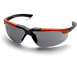 Image of Pyramex Reatta Safety Glasses - Gray Lens, Orange-Charcoal Frame
