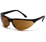Image of Pyramex Rendezvous Safety Eyewear - Coffee Lens, Black Frame