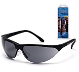 Image of Pyramex Rendezvous Safety Glasses w/ Black Frame Gray Anti-fog Lens