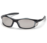 Image of Pyramex Solara Safety Eyewear - Indoor/Outdoor Mirror Lens, Black Frame