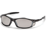 Image of Pyramex Solara Safety Glasses - Indoor/Outdoor Mirror Lens, Trans Gray Frame