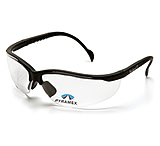 Image of Pyramex V2 Readers Glasses - Clear + 3.0 Lens, Black Frame -