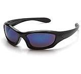 Image of Pyramex Zone 3 Safety Glasses - Ice Blue Mirror Lens, Black Frame