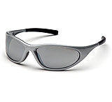 Image of Pyramex Zone II Safety Eyewear - Silver Mirror Lens, Silver Frame