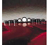 Image of Qorpak Black Phenolic Screw Caps, Pulp/Vinyl Liner, Qorpak 5001/12, Pack of 12