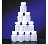 Image of VWR Round Bottles, High-Density Polyethylene, Wide Mouth 7356G