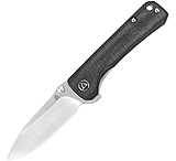 Image of QSP Knife QSP Hawk Linerlock Micarta 3.25 in Stainless Steel Folding Knife