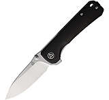 Image of QSP Knife QSP Hawk Linerlock Ebony 3.25 in Stainless Steel Folding Knife