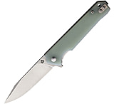 Image of QSP Knife Mamba Linerlock Jade 3.5in Folding Knife