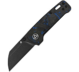 Image of QSP Knife QSP Mini Penguin Linerlock CF QS130XSD2 2.25 in Carbon Steel Folding Knife