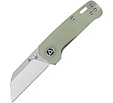 Image of QSP Knife QSP Mini Penguin Linerlock Jade 2.25 in Stainless Steel Folding Knife