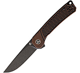 Image of QSP Knife Osprey Linerlock Copper Black