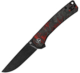 Image of QSP Knife QSP Osprey Linerlock /CF QS139F2 3.25 in Carbon Steel Folding Knife