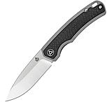 Image of QSP Knife QSP Puffin Framelock Titanium QS127D2 3.00 in Carbon Steel Folding Knife