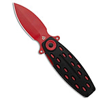 Image of QSP Knife QSP Beetle Liner Lock Knife Black G-10 3 Red QS162-D 6D956EA2