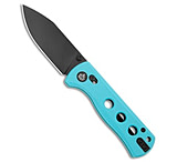 Image of QSP Knife QSP Canary Glyde Lock Knife Tiffany Blue G-10 2.8 Black QS150GL-C2 41EFA507