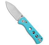 Image of QSP Knife QSP Canary Glyde Lock Knife Tiffany Blue G-10 2.8 Stonewash QS150GL-C1 F6F26403